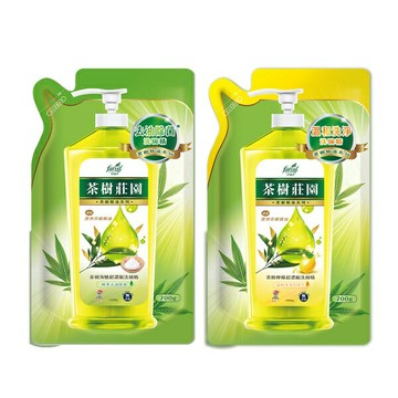 ✨台灣品牌? 花仙子 茶樹莊園 茶樹超濃縮洗碗精補充包 700g 茶樹檸檬 / 茶樹海鹽 瓶裝500g #丹丹悅生活
