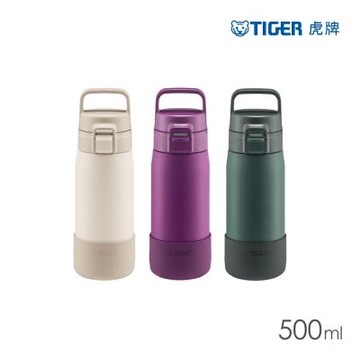 TIGER虎牌 大容量提把手運動型不鏽鋼保溫保冷瓶500ml(MED-A050)
