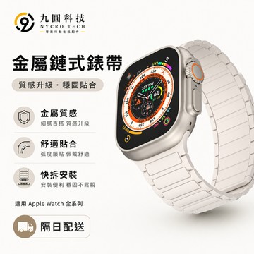 爆款 新升級 二代磁吸錶帶 適用 Apple watch 11 10代 9 8 7 6 42mm 46mm 蘋果錶帶