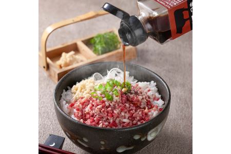 十勝スロウフード　牛とろのお肉でつくった醤（ひしお）でいただく牛とろ丼セット