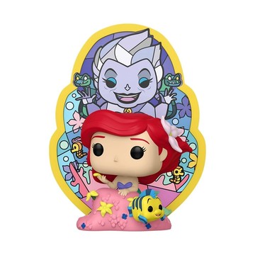 【超萌行銷】FUNKO POP #1702 DISNEY 迪士尼 小美人魚 愛麗兒公主 (玻璃彩繪) FN77991