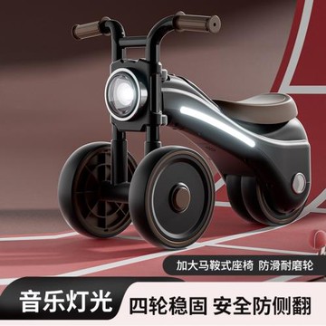 兒童滑行車平衡車1-3歲學步車寶寶四輪滑行嬰幼兒滑溜扭扭車跨境