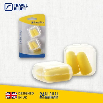 【台隆手創館】Travel Blue 耳塞收納組(兩入/組) TB490