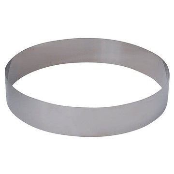 de Buyer 畢耶 不鏽鋼圓形慕斯蛋糕模  8cm 高4.5cm  1個