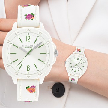 COACH Kitt 浪漫花卉簡約女錶-34mm CO14504473