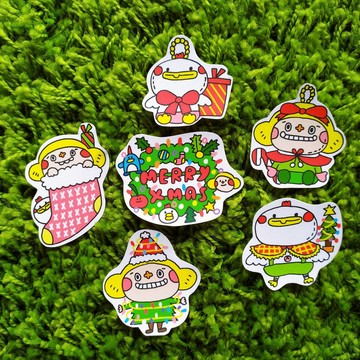 聖誕禮物貼紙包