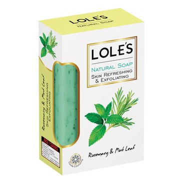 LOLES 清爽去角質乳油木機能皂 150g