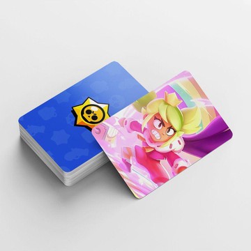 🌞包包優選寶藏品🌟🌟92張荒野亂鬥Brawl Stars手遊賽季遊戲周邊小卡動漫艾德加 瑟奇🌞