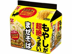 チャルメラ まぜそばニンニクしょうゆ味 5食パック 明星食品 50