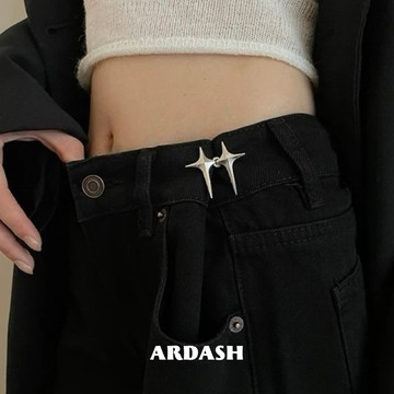 現貨｜24HR出貨 【𝐀𝐑𝐃𝐀𝐒𝐇】 韓國收腰神器 免縫可拆 不傷衣物 收腰扣 褲子調節扣 褲頭調整扣 調節扣 收腰別針