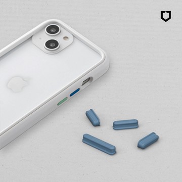 犀牛盾 手機殼專用按鈕 快拆式按鈕 按鍵 【海潮藍】 適用 iPhone Clear/Mod/CrashGuard/SolidSuit