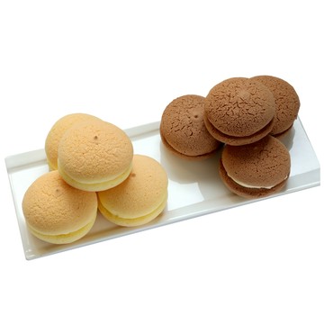 美食村 北海道冰心蛋糕-原味/巧克力(口味任選)x4盒