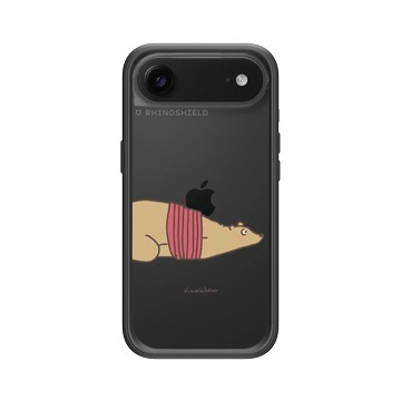 iPhone Air Mod NX -邊框背蓋組合 (相機按鈕) 黑 - 咻咻熊 XiuXiubear - 被帶回家惹