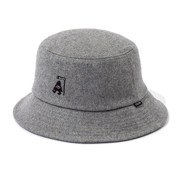 日本限定 POLER WOOL BUCKET HAT 羊毛漁夫帽 灰
