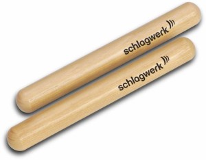 Schlagwerk Percussion SR-CL8105 Claves クラベス