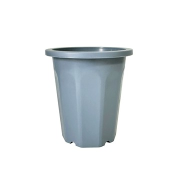 【蔬菜工坊】工業風8吋觀葉盆 (莫蘭迪灰藍色限量款) 3個/組