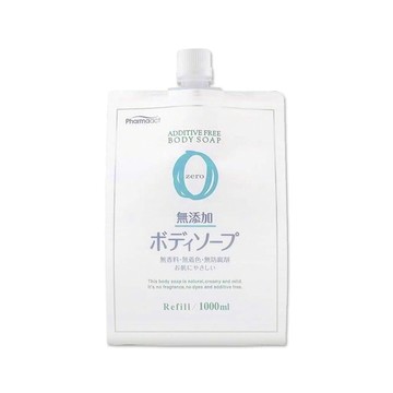 熊野油脂 日本KUMANO植萃沐浴露補充包1000ml/袋(草本潔膚凝膠鎖水沐浴乳,身體清潔液態皂沐浴精,洗澡潤澤沐浴油)
