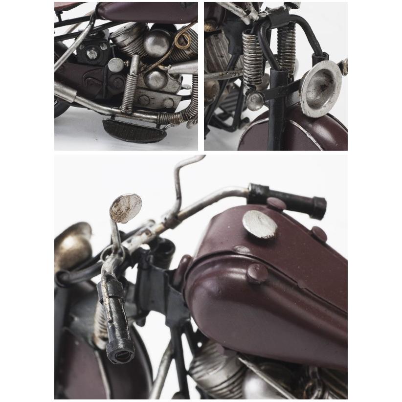 ブリキのおもちゃ ブリキのバイク ヴィンテージバイク アメリカン雑貨　アンティークトイ モーターサイクル