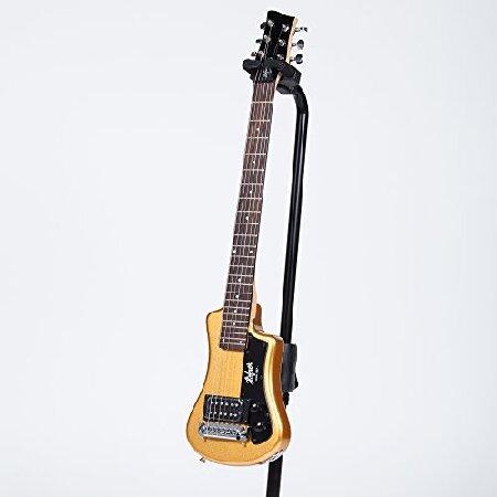 Hofner ヘフナー Shorty Guitar Gold Top リミテッドエディション 限定モデル Travel エレキギター w  Full Sized Neck ＆ Gigbag エレキギター エレクトリッ