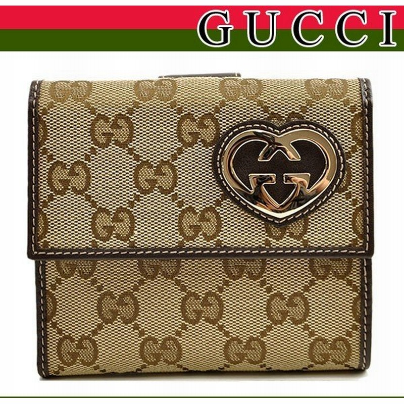 全品対象５ オフクーポン グッチ 財布 Gucci レディース ハート Gucci グッチ 二つ折り財布 通販 Lineポイント最大0 5 Get Lineショッピング
