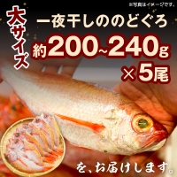 665.大秀商店の「のどぐろ（大）」（5尾入） 魚 干物 干もの 乾物 一夜干し のどぐろ セット