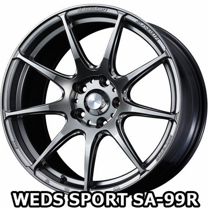 最適な価格 weds ホイール新品 4本セット sports WEDS SA-10R SA-10R