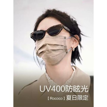 GM墨鏡女2023新款高級感復古貓眼防曬防紫外線開車太陽眼鏡