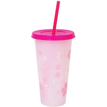 春戀櫻花-溫度變色吸管杯720ml(1入)