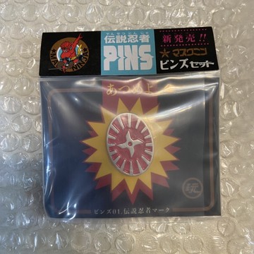 現貨 傳說忍者 Pins 鬼忍 徽章 胸章 別針 play studio 玩工坊 全新未拆