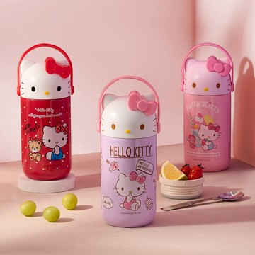 妝點家｜正版授權Hello Kitty造型真空食物燜燒罐