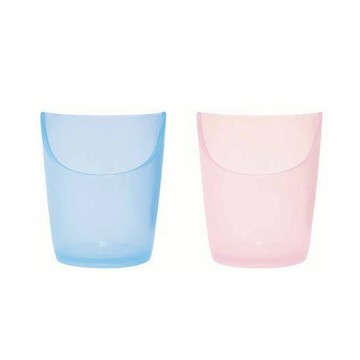 【海夫健康生活館】LZ 不卡鼻 無須仰頭 軟性斜口杯 雙包裝(B0090-0102)