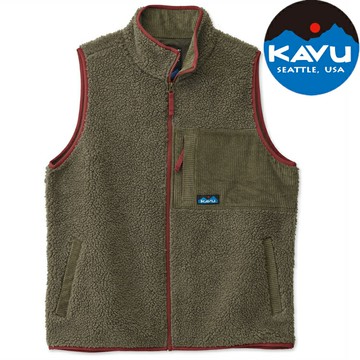 Kavu Cooper 男款 刷毛背心/抓毛絨背心 5189-517 苔蘚綠