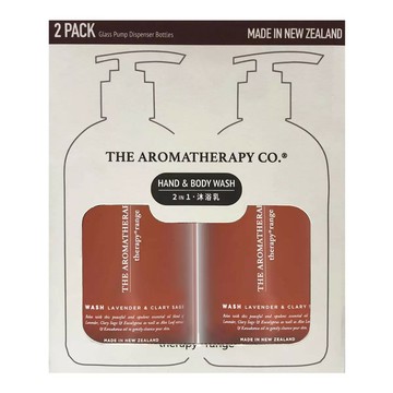 The Aromatherapy Co 鼠尾薰衣草洗手沐浴乳 500毫升 X 2入