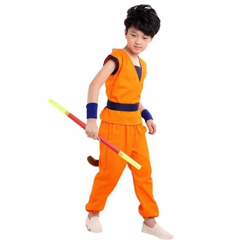 ドラゴンボール 風 悟空 子供用 コスプレ衣装 コスチューム 男の子 女の子 ハロウィーン 仮装 イベントに リストバンド ベルト サイズ S Xl 通販 Lineポイント最大0 5 Get Lineショッピング