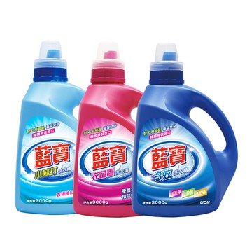 【藍寶】洗衣精 3000gx4瓶