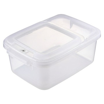GIMI 吉米 新型密封米箱 K-777 6kg  34.5 x 24.4 x 14cm  透明白  1個