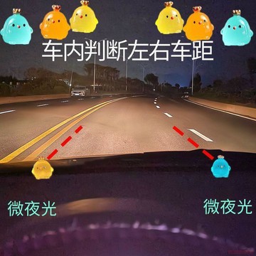 闆娘推薦🌈皇冠雞可車家兩用迷你夜光小擺件汽車內飾裝飾品新手車內點位神器