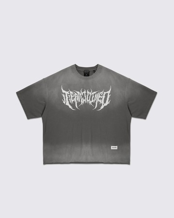 Joined 金屬字 Washed Boxy Oversized【洗黑】【深灰】【褪灰】