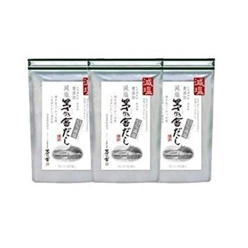 茅乃舎 まとめ買いでお得減塩 茅乃舎だし 8g×27袋（3個パック）