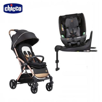 chicco-Goody Primo魔術瞬收手推車+Bi-Seat全能i-size安全汽座Air版