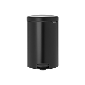 BRABANTIA PEDAL BIN NEWICON 黑色 時尚腳踏式垃圾桶 20L #114106【299免運領券再享折扣】