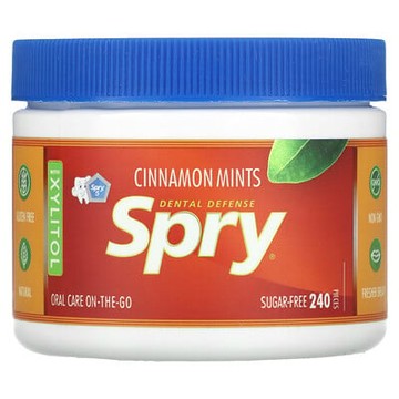 Xlear, Spry，肉桂薄荷，無糖，240 粒