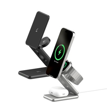 Z3 三合一折疊無線充電器 27W 原鈦色