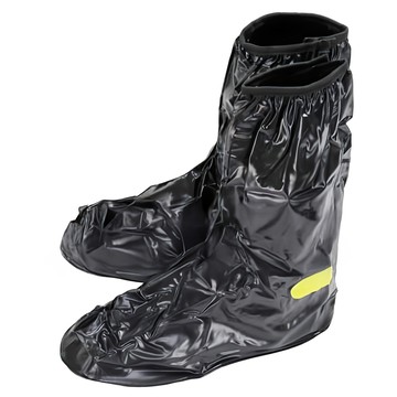 VC 防水雨鞋套 3XL  反光 黑色  1組