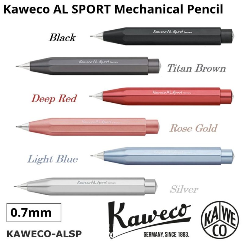 シャープペン アルスポーツ 0.7mm カヴェコ ペンシル KAWECO AL SPORTS