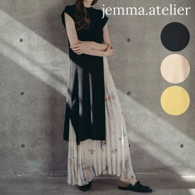 SALE70%OFF】ジェマアトリエ Jemma.atelier サイドスリットニット