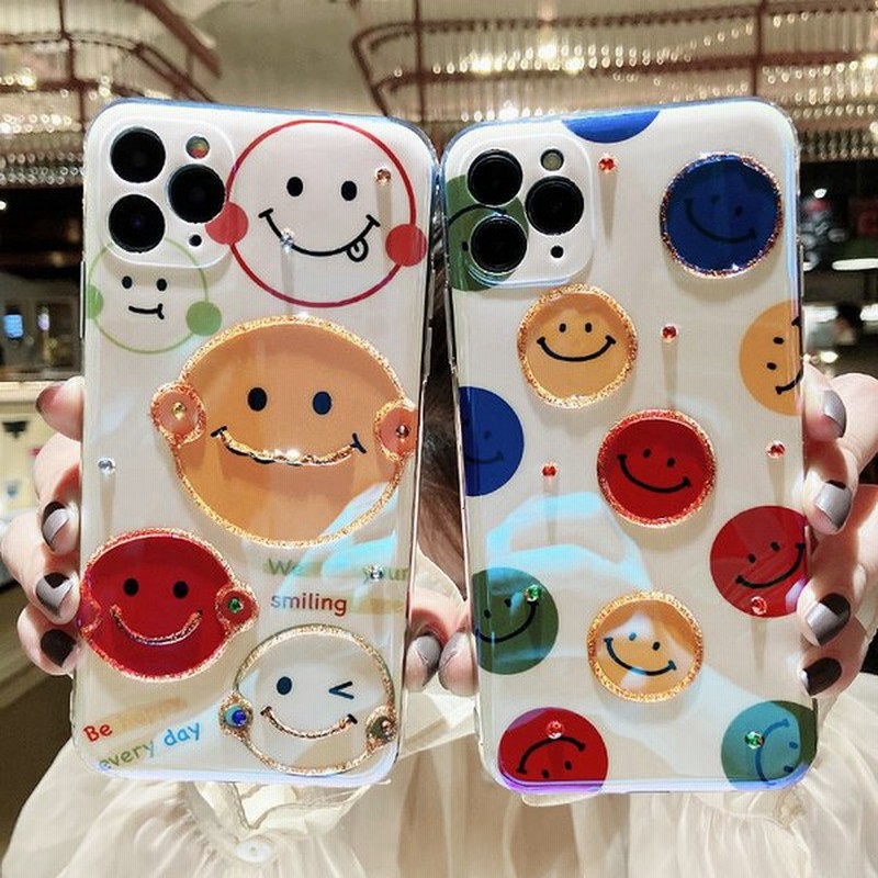 韓国 キラキラ スマイル スマホケース Iphone12 Mini ケース リング付き Iphone11 携帯 ケース Iphone7 スマホ Iphoneケース 通販 Lineポイント最大0 5 Get Lineショッピング