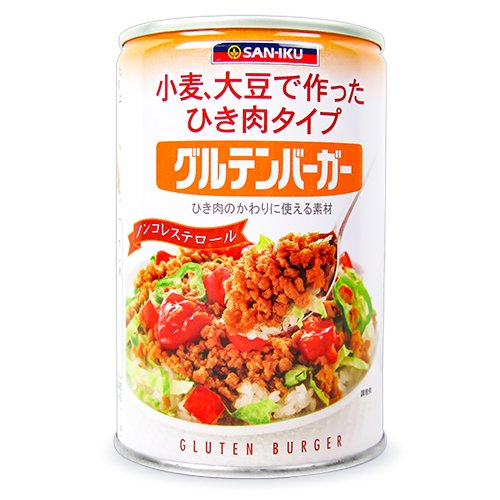 三育フーズ グルテンバーガー ひき肉タイプ 大 435g