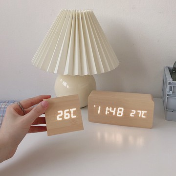 創意個性懶人鬧鐘智能多功能女生可愛臥室簡約宿舍學生用床頭鐘