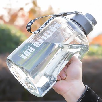 大容量水杯男士運動水壺男生健身水桶噸桶噸大肚杯子頓頓桶墩墩杯